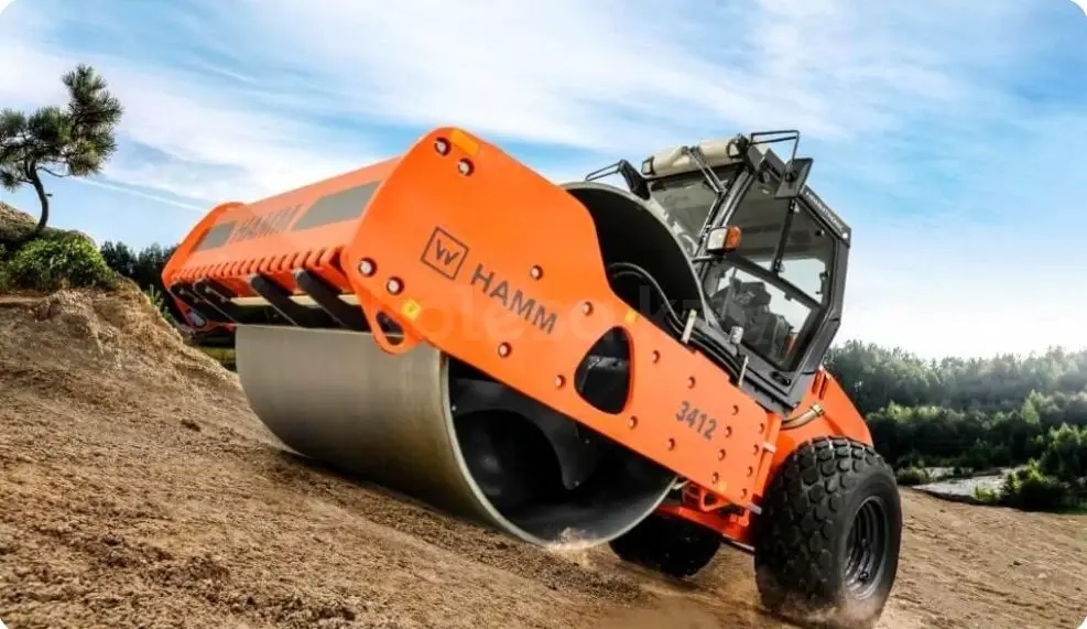 Каток строительный грунтовый аренда - фото 8