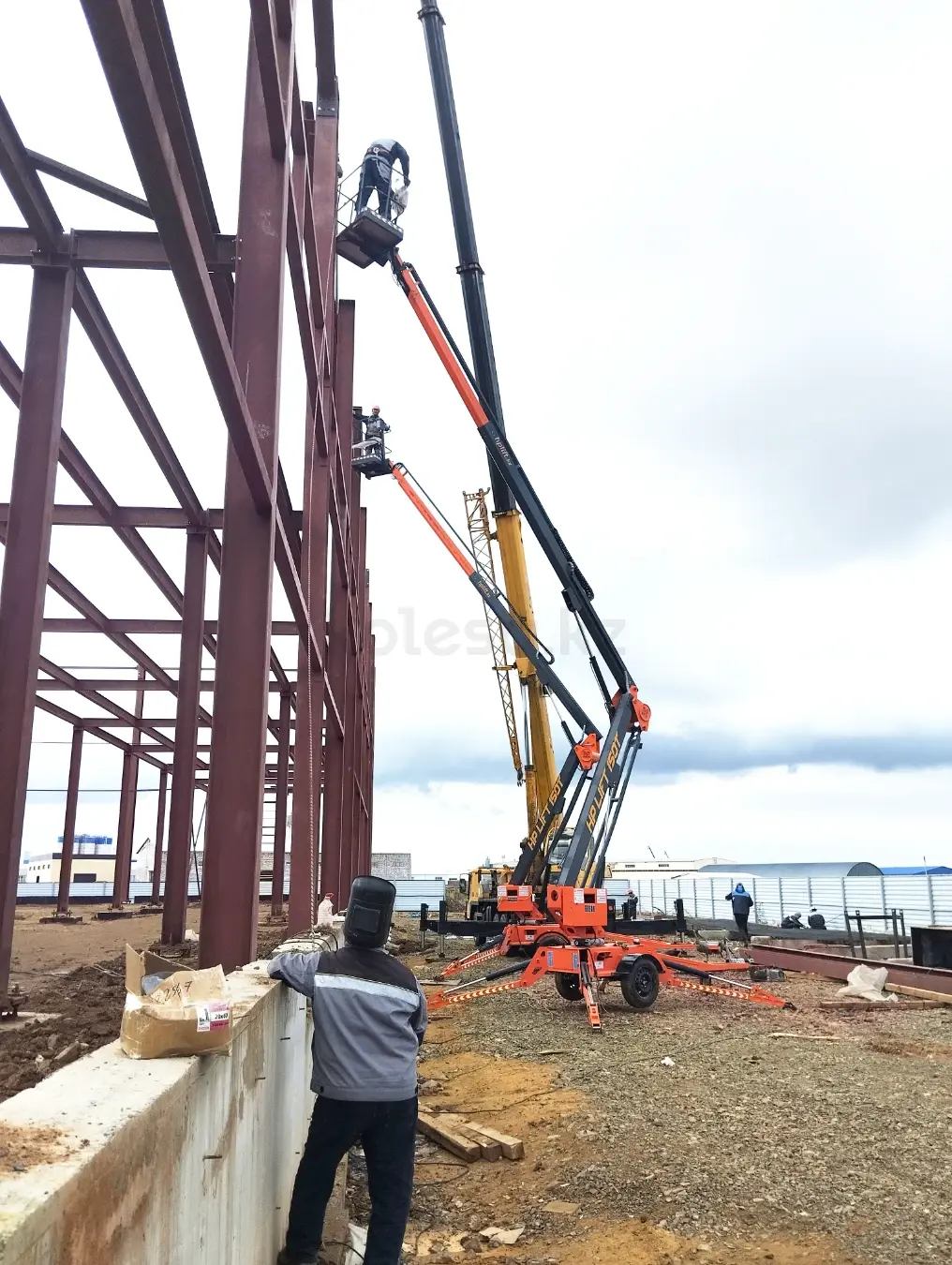 Автовышка 15м, подъемник, АГП, вышка телескопическая - фото 7