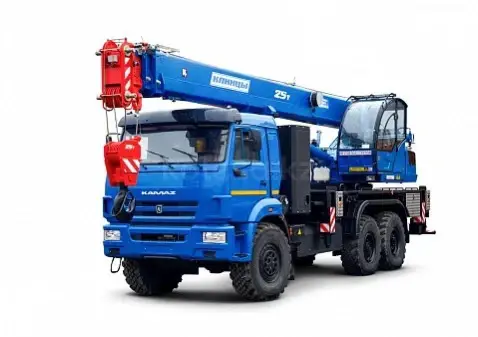 Автокран 25т Длина стрелы 21м