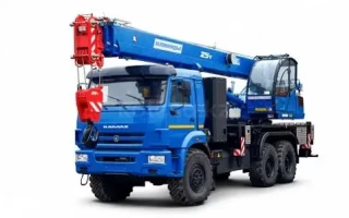 Автокран 25т Длина стрелы 21м