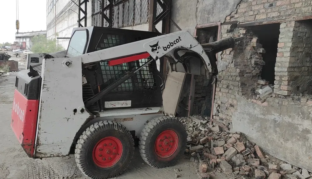 Погрузчик, Гидромолот, мини погрузчик, Bobcat - фото 3