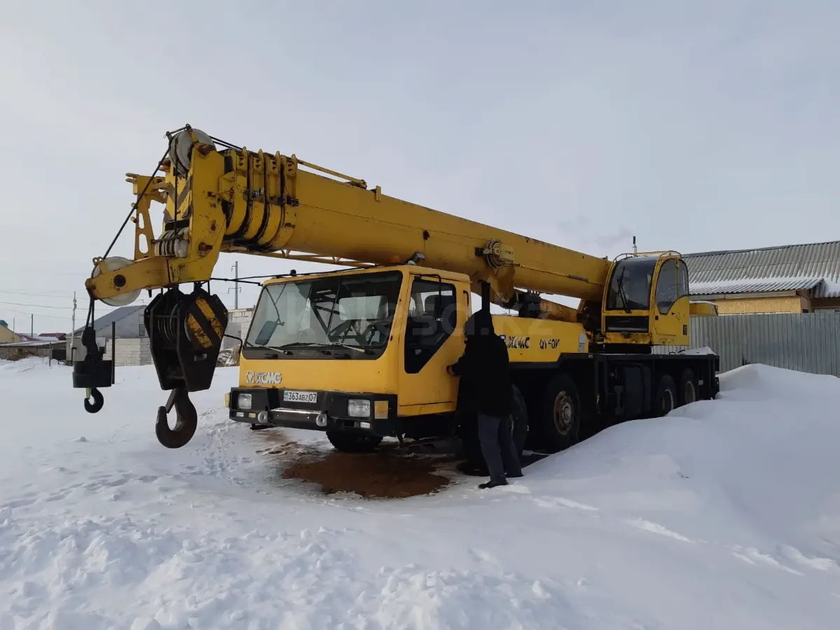 Автокран XCMG QY 50 K китаец 50 тонн, вылет стрелы 57 метр - фото 2