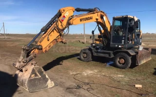 Фронтальный погрузчик Hyundai HW145 — почасово/посуточно